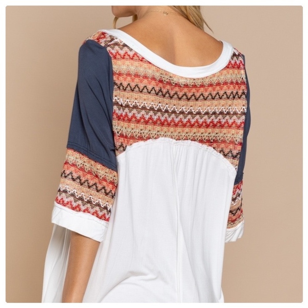POL The "MISS-oni” Boho Knit Top - Picture 4 of 16
